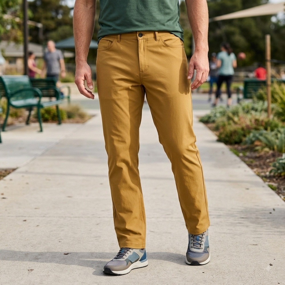 Public Rec Dealmaker Pants Mens 40/30 Khaki‎ Tan Performance Technical Stretch